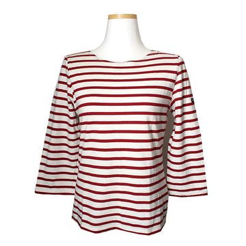 Saint James Red Stripe T-Shirt 44 48888205