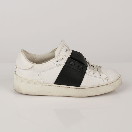 Valentino Hidden Sneakers White Black Leather 35.5 48850080