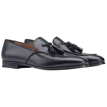 SALVATORE FERRAGAMO RAE Fransen Slipper Schwarz 0736645 48938602