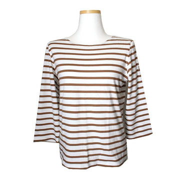 Saint James Brown Stripe T-Shirt 44 48950361