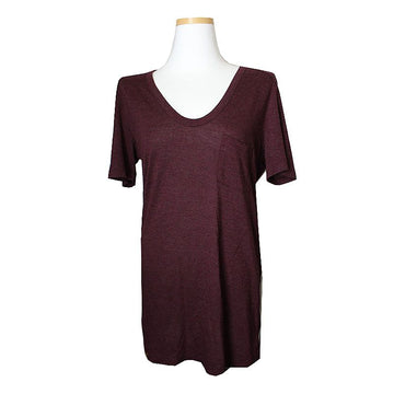 ALEXANDER WANG Melange-Purple T-Shirt 44, 55 48987782