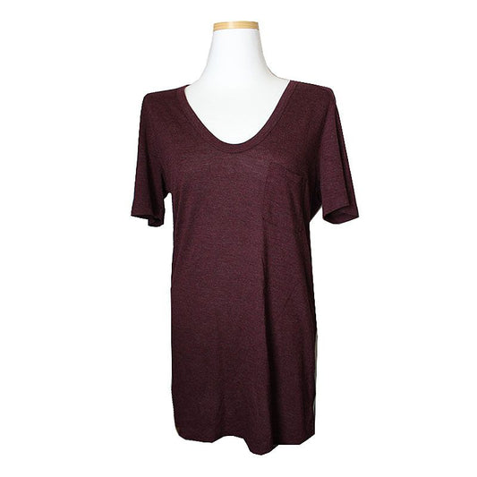 Alexander Wang Melange Purple T-Shirt 44, 55 48987782