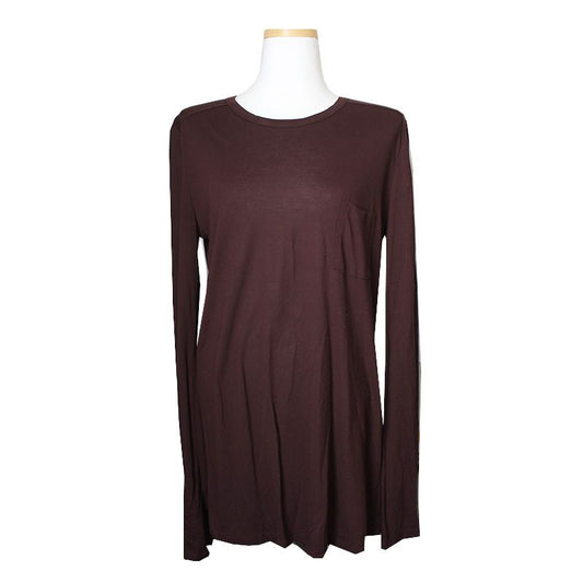Alexander Wang Brown Long Sleeve T-Shirt 55 48987972