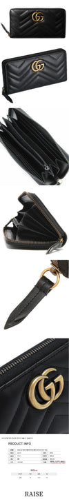 GUCCI GG Marmont Matelassé Geldbörse 443123 DTD1T 1000 49071832 [P]