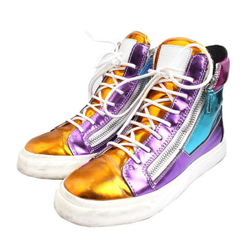 GIUSEPPE ZANOTTI ジュゼッペ・ザノッティ マルチカラー ハイネック スニーカー 38 49150174