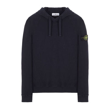STONE ISLAND ワッペン フード Tシャツ ネイビー 781562160 V0020 49177053