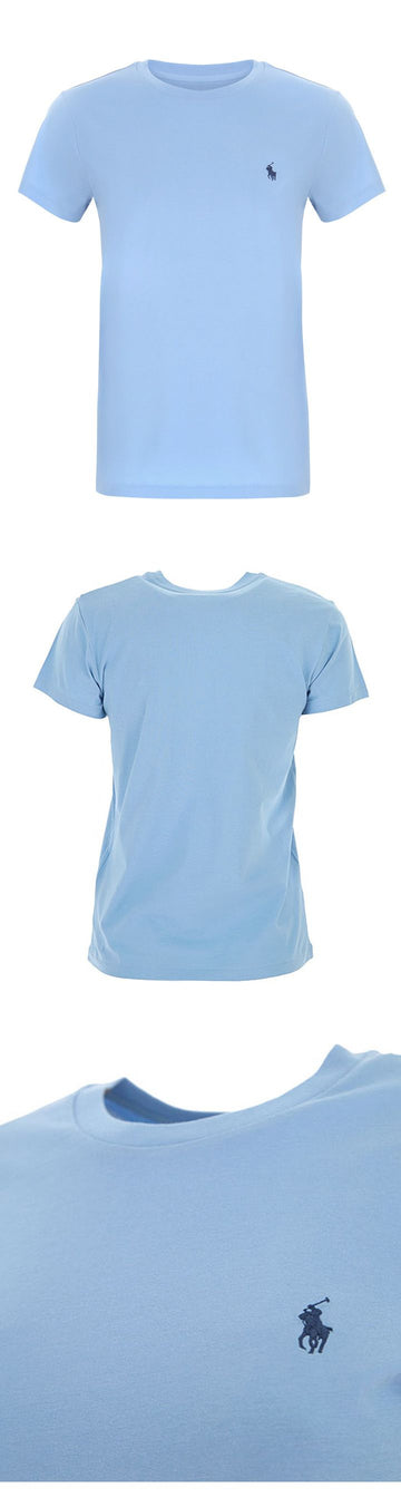 Polo Ralph Lauren Pony Embroidered Short Sleeve T-Shirt Blue 211847073 019 49244517