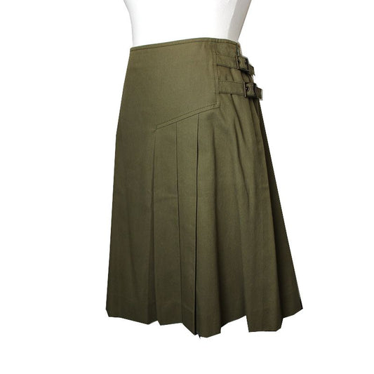 Dior Olive Green Cotton Skirt 66 49260688