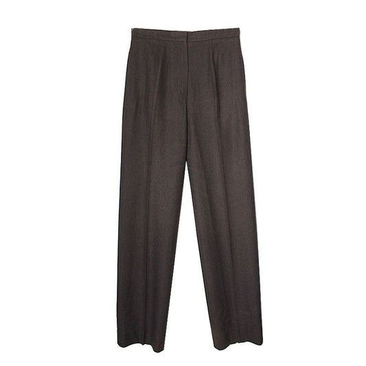 MAXMARA Wollmischung Dunkelbraune Hose 44 49304408
