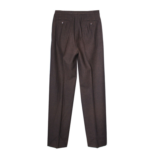MAXMARA Wollmischung Dunkelbraune Hose 44 49304408