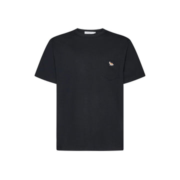 MAISON KITSUNE フォックス ポケット Tシャツ ブラック GM00116KJ0008 P199 49391362