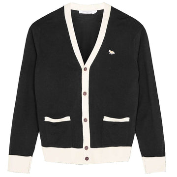 Maison Kitsune Baby Fox Bi-Color Cardigan HU00542KT1036 P199 49391842