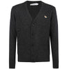 Maison Kitsune Fox Logo V-Neck Cardigan H170 49391927 [P]