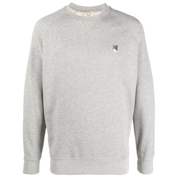 Maison Kitsune Fox Head Sweatshirt Gray GM00333KM0002 H150 49391998