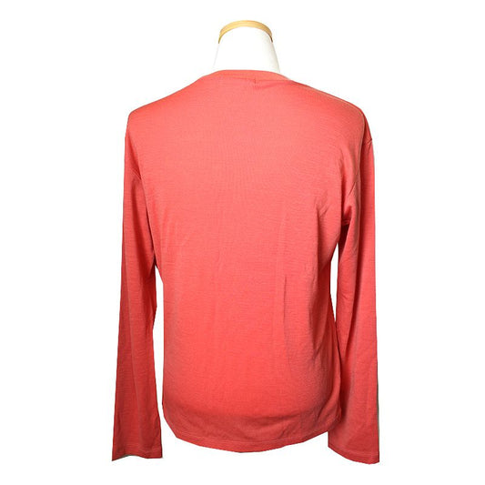 ISSEY MIYAKE Coral Long Sleeve T-Shirt 44 49522139