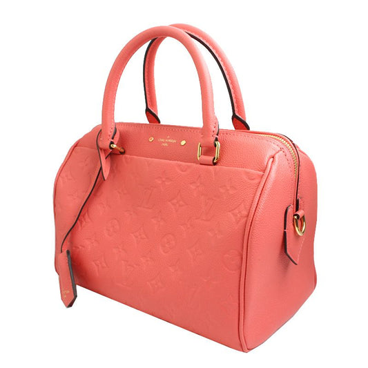 LOUIS VUITTON アンプレント コーラルピンク バンドリエ 30 トート兼クロスバッグ 49673926