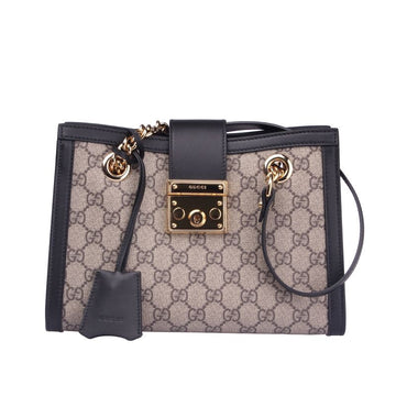 GUCCI GGシュプリームキャンバスショルダーバッグ 498156 KHNKG 9769 49857072