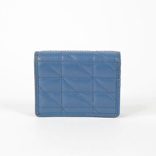 Gucci Light Blue Quilted Leather Marmont Card Case 466492 49796482