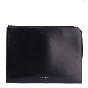 ALEXANDER MCQUEEN 男性用ロゴクラッチバッグ 609481 1XI0Y 1000 49862259