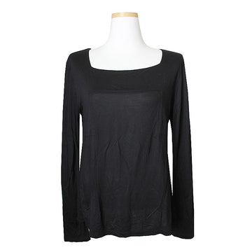 ISSEY MIYAKE イセイミヤケ ブラック ロングスリーブ トップス 55 49950721
