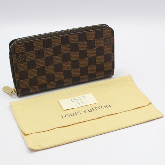 Louis Vuitton Damier Ebene Zippy Wallet Long Wallet 12345 50324921