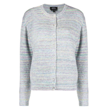 APC ウール カーディガン マルチ F22227 SAA 50334845