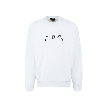 APC SHIBUYA Logo Sweatshirt Weiß COFAX H27736 AAB 50334972