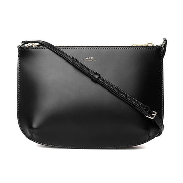 APC ロゴサラショルダー/クロスバッグ ブラック PXAWV F61404 LZZ 50334800