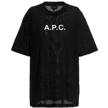 APC Moran Mesh T-Shirt Schwarz COGAF H26245 LZZ 50335013