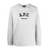 APC ロゴプリントスウェットシャツ グレー H27683 PLB 50334980 [P]