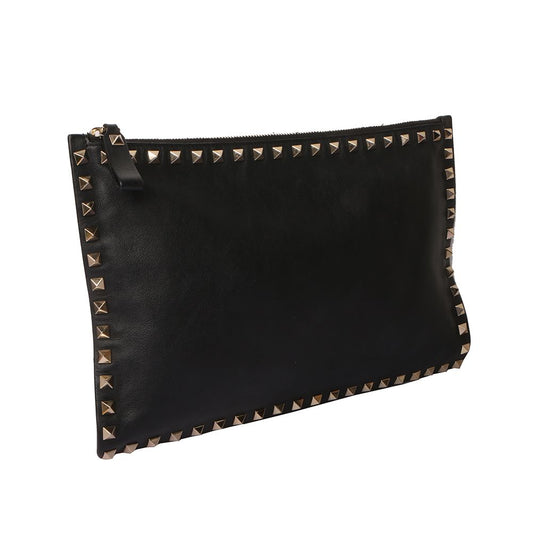 VALENTINO ロックスタッド クラッチ (領収書あり) / 30467-2 50429740