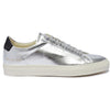 COMMON PROJECTS Damen Retro Low Sneakers Silber/Schwarz 3892 0509 50465663 [P]
