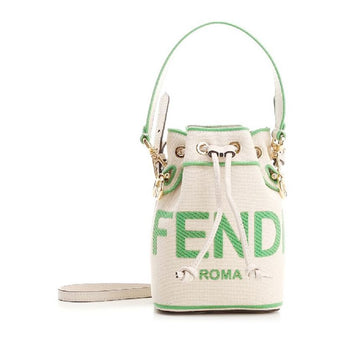 Fendi Montrezor Logo Mini Bucket Bag 8BS010 ANXE F1LG8 50465677