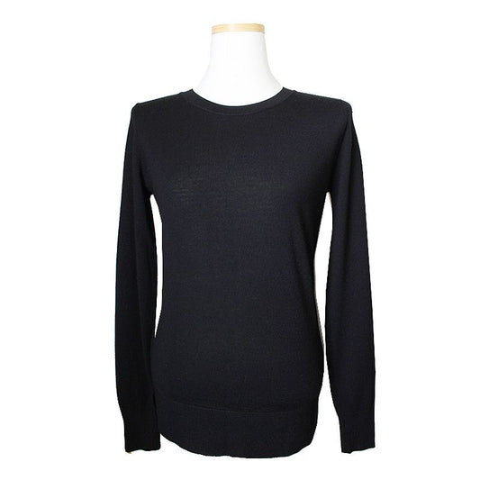 Theory Black Wool Knit Top 44 50658934