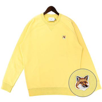 MAISON KITSUNE (AM00303KM0001 SOFT YELLOW) Herren Foxhead Sweatshirt 50742515
