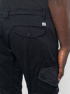 CP COMPANY Linsen Satin Cargo-Hose Navy 14CMPA058A 005694G 888 50747275 [P]