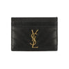 Saint Laurent Matelassé Card Holder Black 50805914 [P]