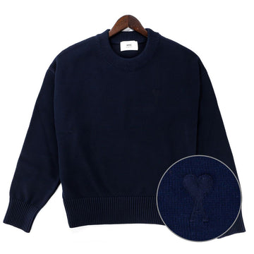 AMI (008 016 496) Men's Heart Logo Knitwear 50818226