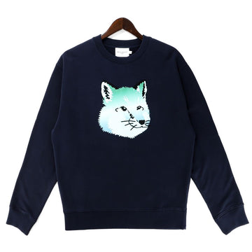 MAISON KITSUNE (KM00305KM0001 NAVY) メンズ フォックスヘッド リラックス スウェットシャツ 50818771