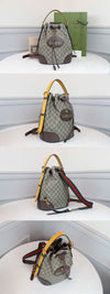 GUCCI ネオヴィンテージドローストリングバケツバックパック(473875) 50859934 [P]