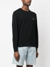 CP COMPANY Logo Sweatshirt / Schwarz (14CMSS136B 005398G 999) 51250745 [P]