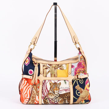Salvatore Ferragamo Multicolor Hobo Shoulder Bag 21 6451 51579265