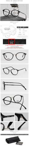 ISABEL MARANT Brillenfassung IM0024 807 Luxus Unisex Leichte Runde Hornbrille 62930716 [P]
