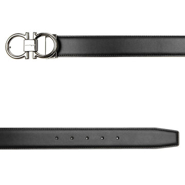 SALVATORE FERRAGAMO ガンチーニ リバーシブル ベルト (A_67 9938 00 NERO 0694531) 51825133