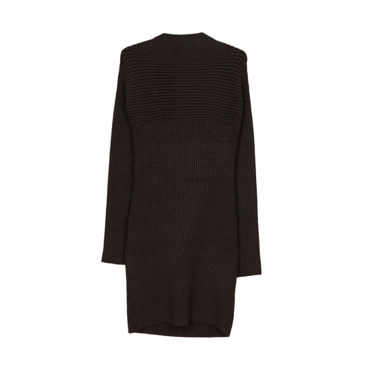 BOTTEGA VENETA Braunes Rippstrickkleid 42 618644 51904422