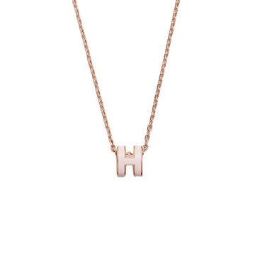 HERMES Mini Pop H Pendelleuchte Roségold Damen Halskette Rosé Dragée H147992FO85 52220611 [P]
