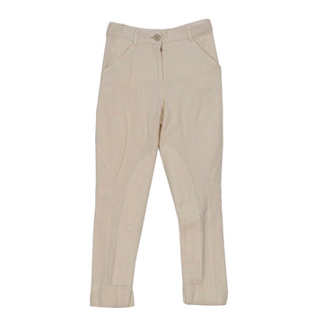 CHANEL P44007V32250 36 Größe Weiße Woll-Cotton-Tweed-Hose 51637499