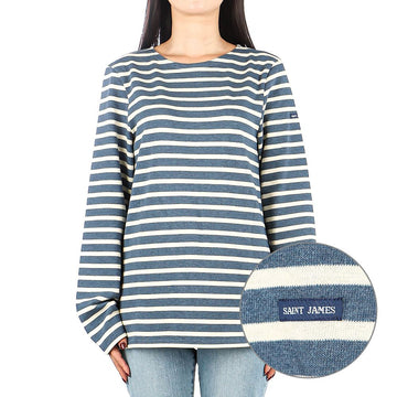 SAINT JAMES (6870 EI) Unisex Meridien Modern Langarm T-Shirt 52313181