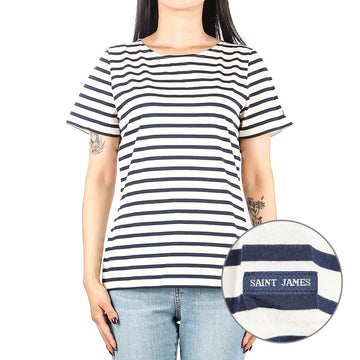 SAINT JAMES (8414 50) Damen Etril Kurzarm T-Shirt 52313207