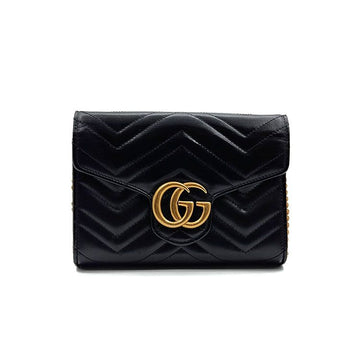 GUCCI Marmont Matelassé Crossbody Bag 474575 52550354